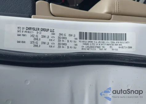 2014 Jeep Grand Cherokee Limited из США, поврежденный, VIN 1C4RJEBG5EC270665